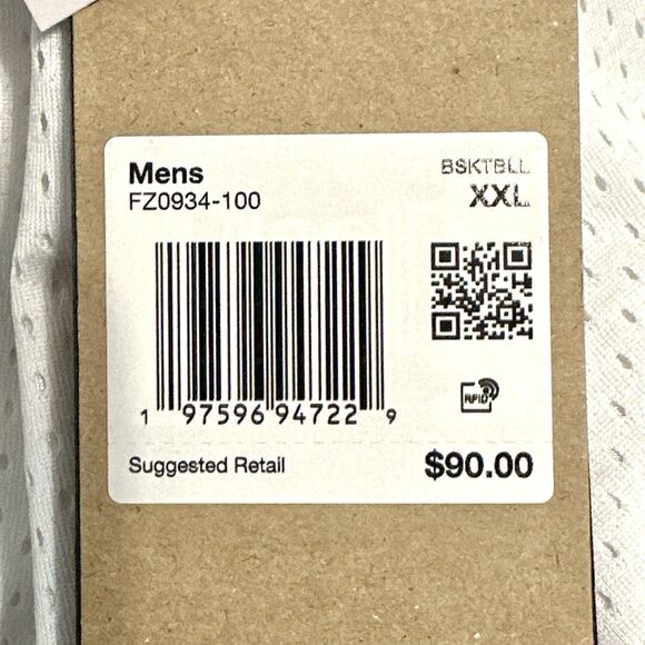 Nike Kobe Dri-FIT Standard Issue Reversible Jersey FZ0934-100 Men XXL 2XL NWT - Picture 8 of 10